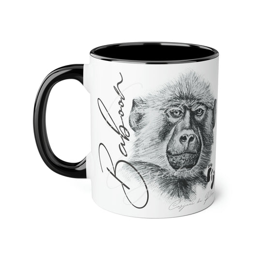 Baboon Ceramic Coffee Mug