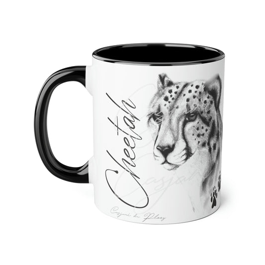 Cheetah Ceramic Coffee Mug