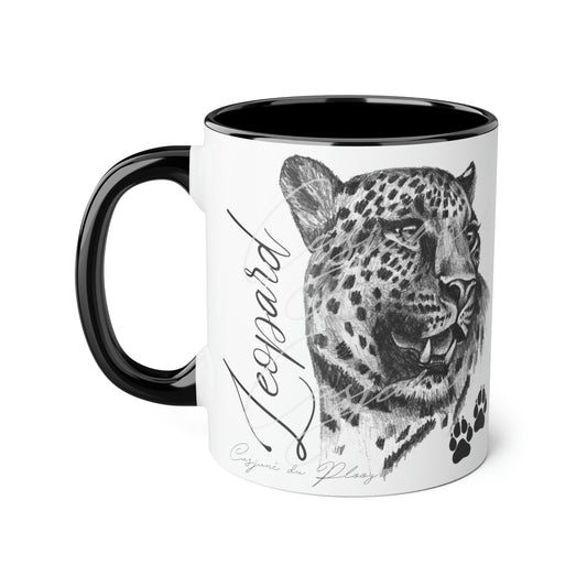 Leopard Keramiek koffiebeker