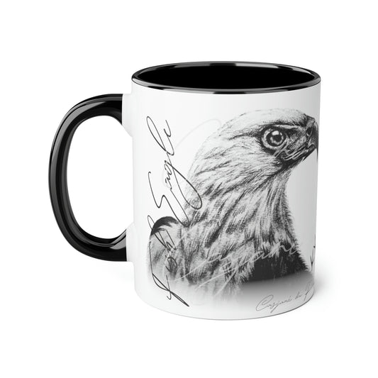 Fish Eagle Ceramic Coffee Mug