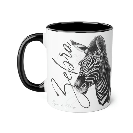 Zebra Ceramic Coffee Mug