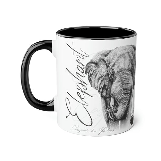 Elephant Ceramic Coffee Mug