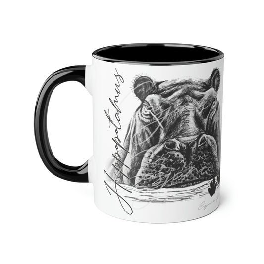 Hippopotamus Ceramic Coffee Mug