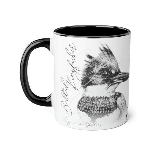 Gegordelde Kingfisher Keramiek koffiebeker
