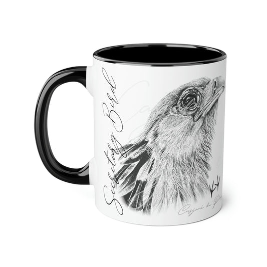 Secretary bird Ceramic Coffee Mug