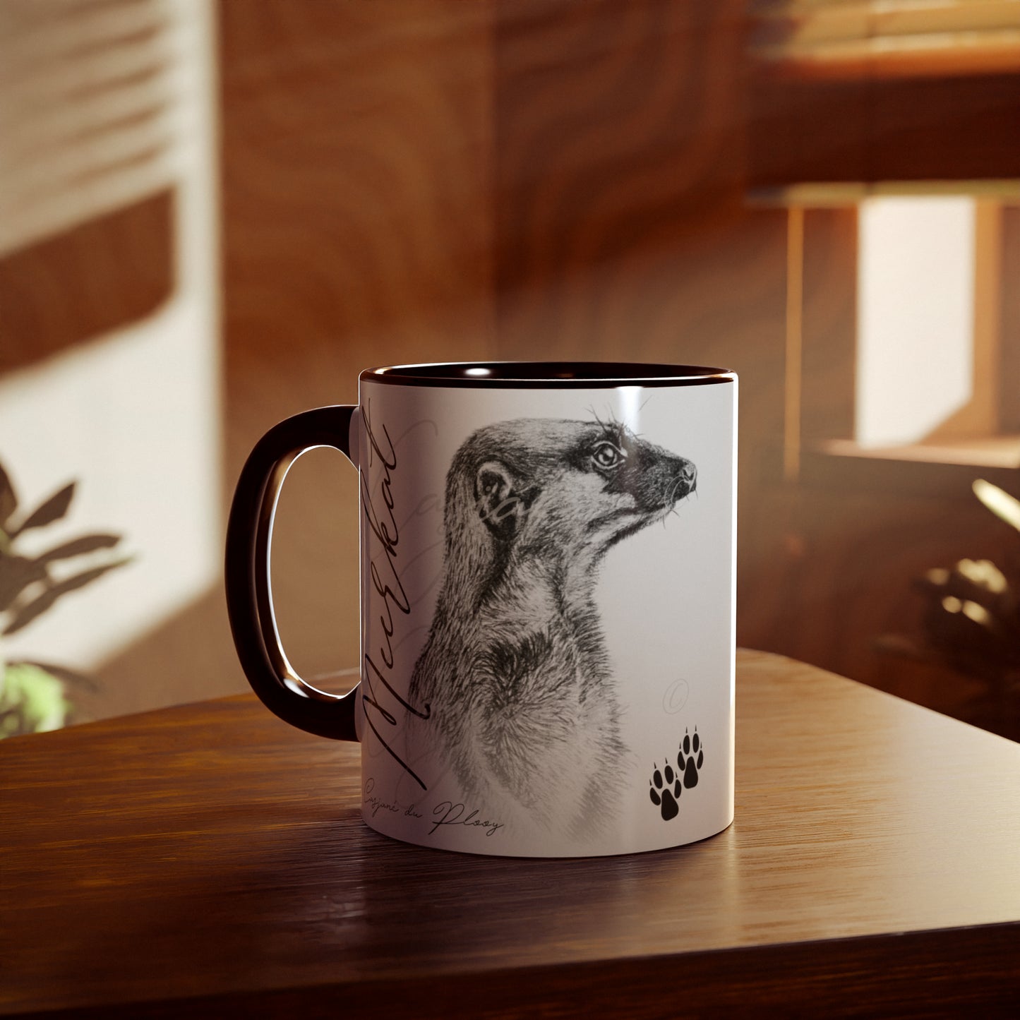Meerkat Ceramic Coffee Mug