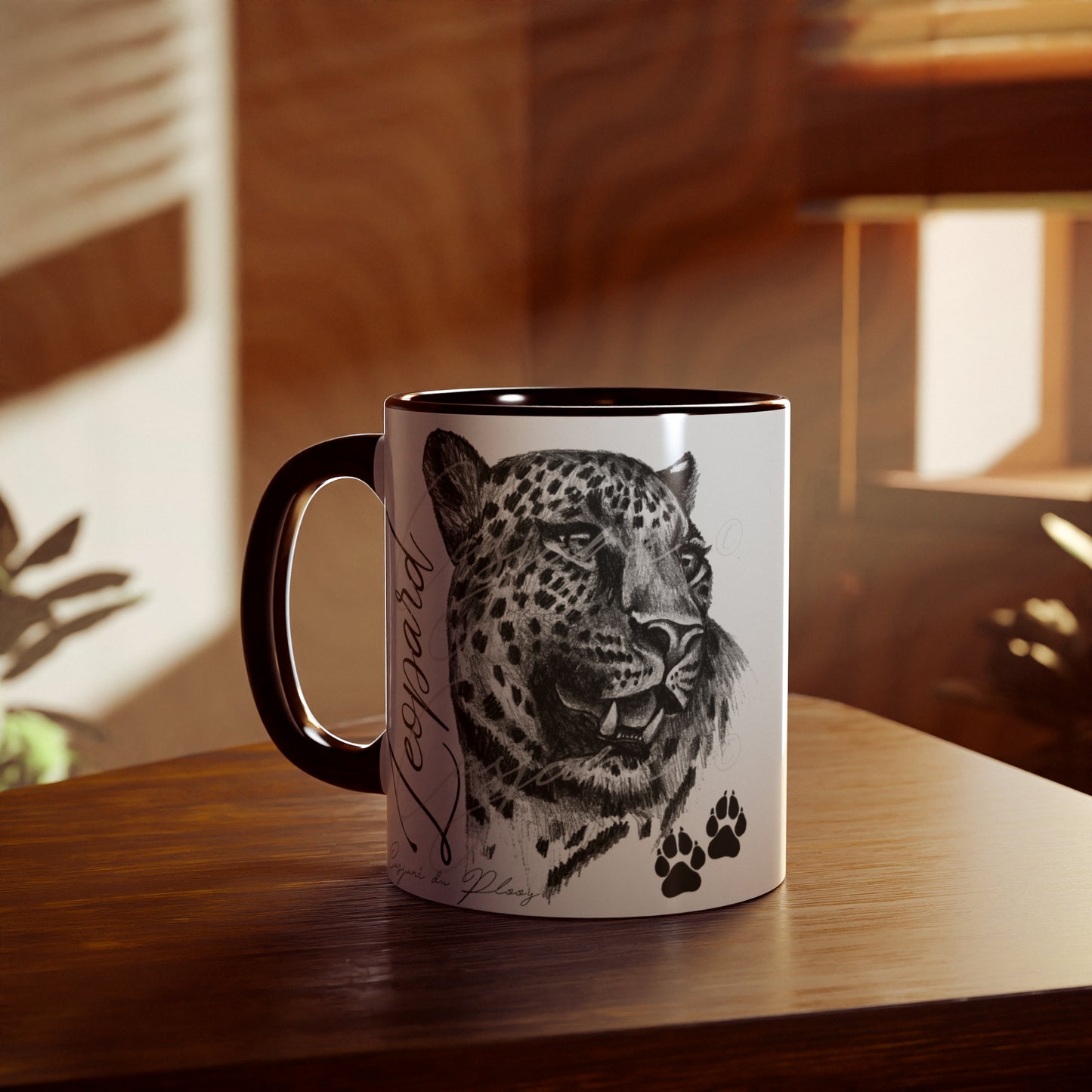 Leopard Ceramic Coffee Mug