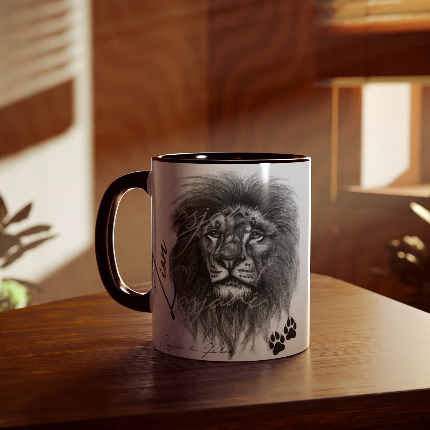 Lion Ceramic Coffee Mug