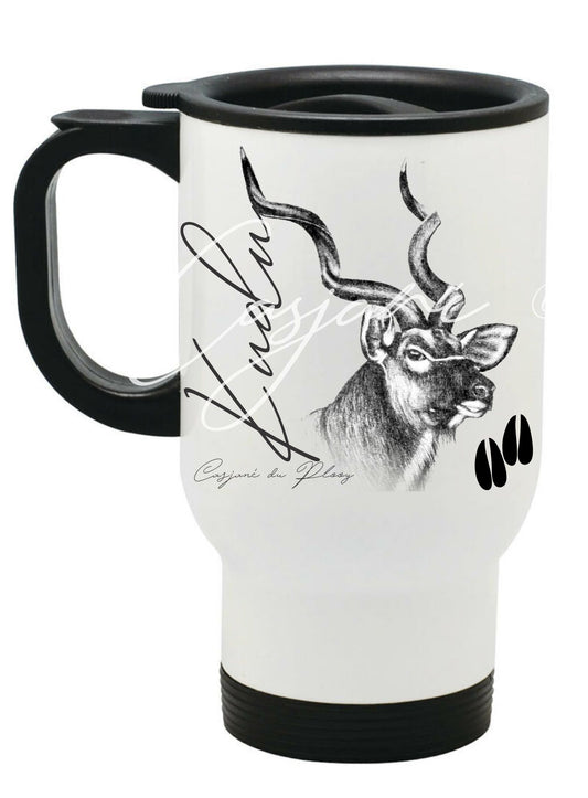 Kudu Stainless Steel Travel Mug