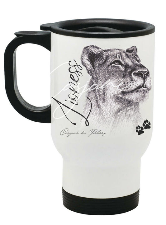 Lioness Stainless Steel Travel Mug